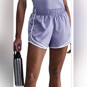 Nike Women's Dri-FIT Tempo Running Shorts Size XL Purple Lined Outdoor Workout